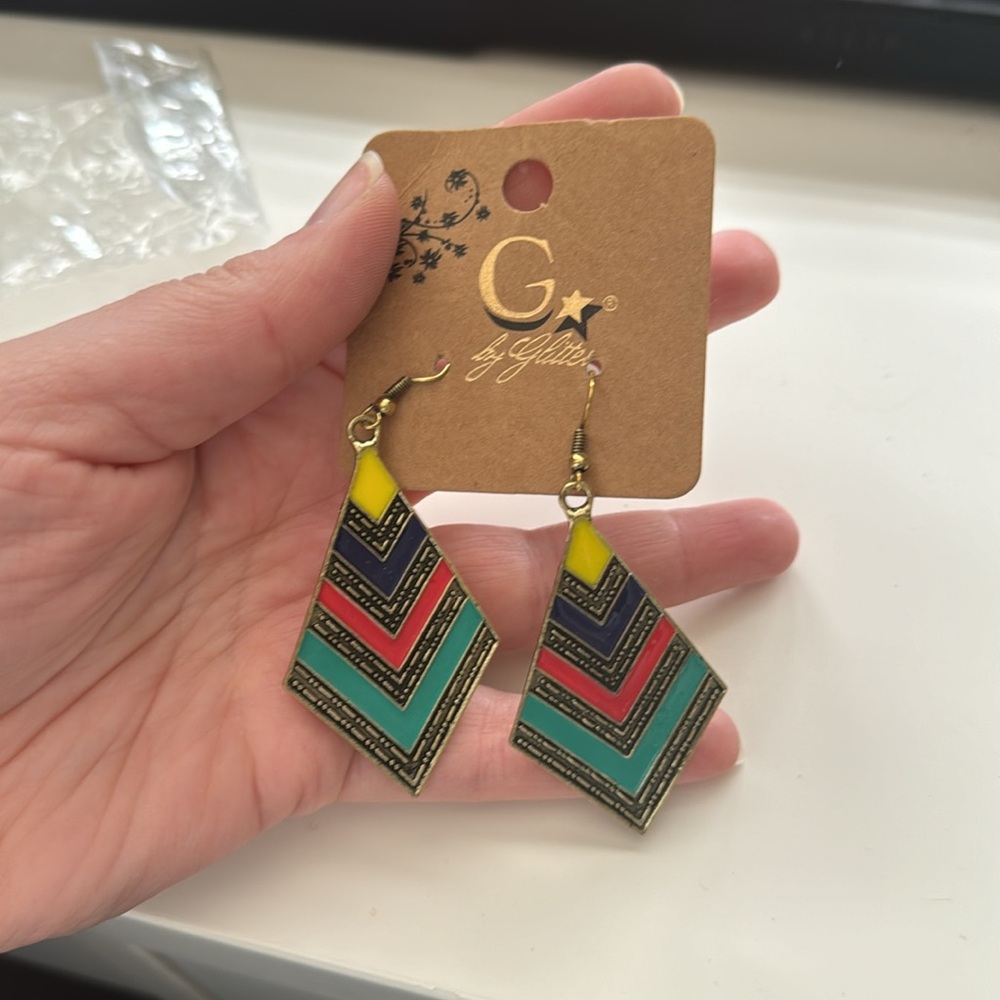 Colorful Earrings - Picture 3 of 3